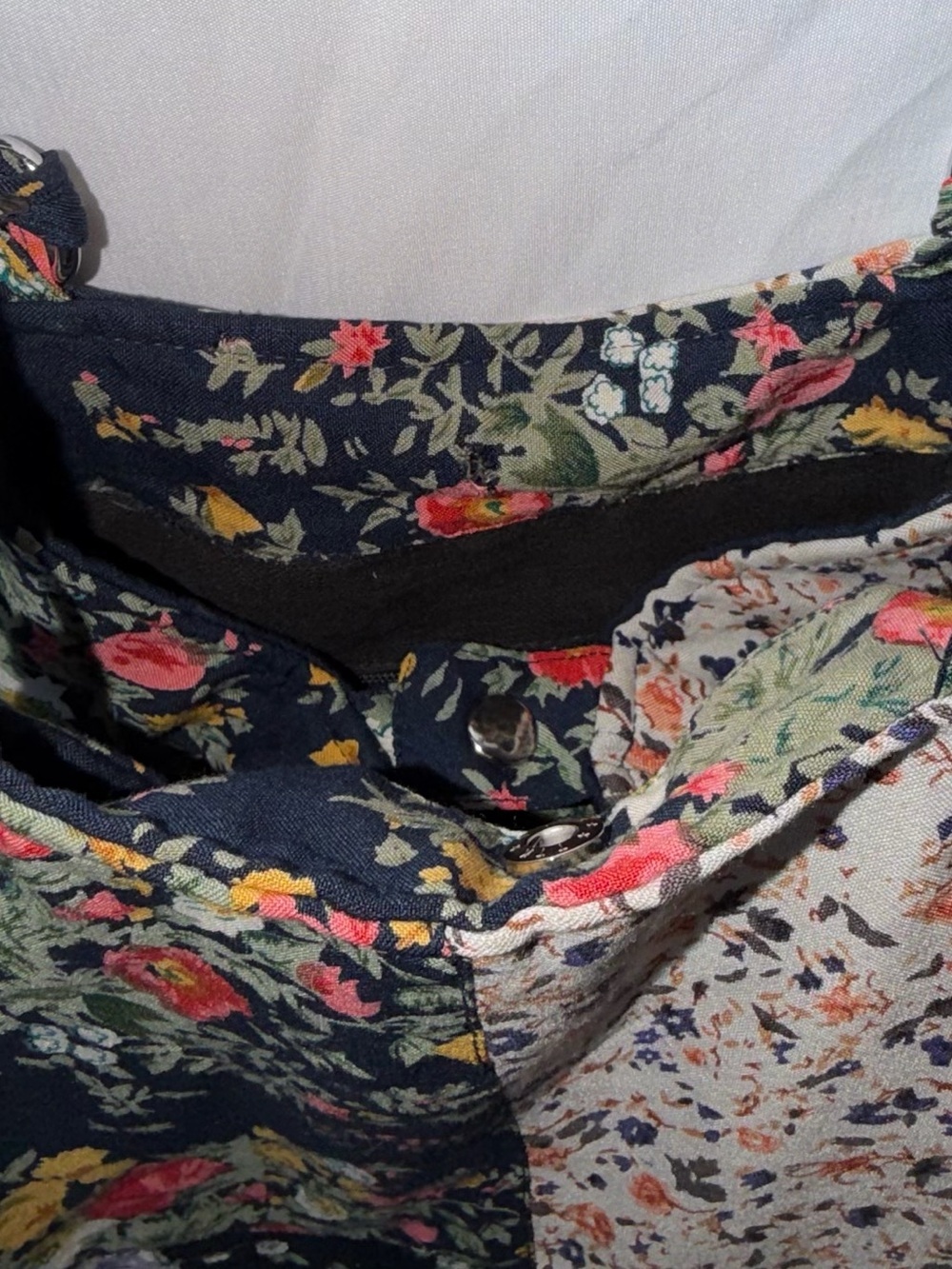 Vintage Orvis Floral Patchwork Tote Bag - Picture 6 of 15